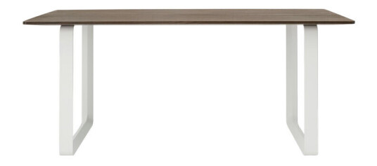 Muuto 70/70 spisebord 170 x 85 cm Solid smoked oak-White