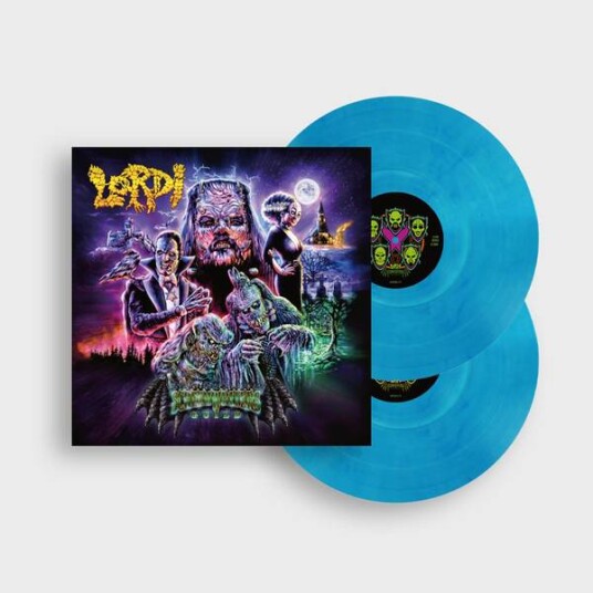 Lordi Screem Writers Guild Limited Blue Marbled Edition 2lp Vinyl