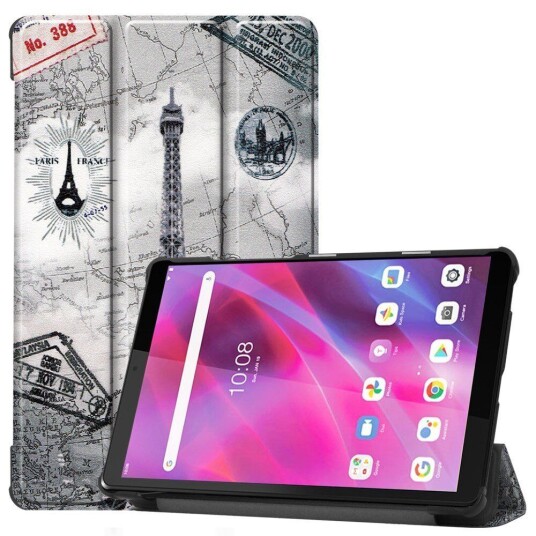 INCOVER Lenovo Tab M8 (3rd Gen.) 8" Flip Deksel Med Stativfunksjon - Eiffeltårnet