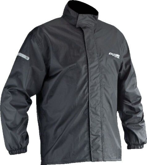 Ixon Compact Motorsykkel Rain Jacket 5XL Svart