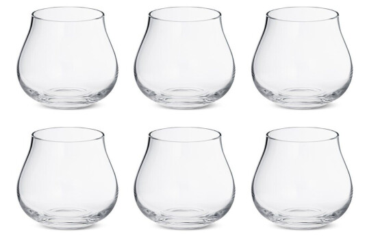 Jensen Sky drikkeglass lavt 38 cl 6-stk. Krystallinsk