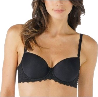 Mey BH Amorous Half Cup Spacer Bra Svart polyamid F65 Dame