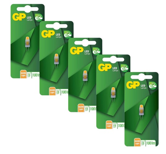 GP - LED Lamp Capsule G4 1.1W 12W 100lm I Bundle 5 Pcs