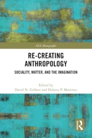 Re Creating Anthropology