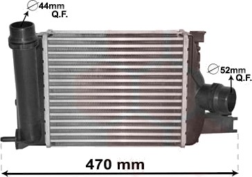 Intercooler VAN WEZEL 15004013