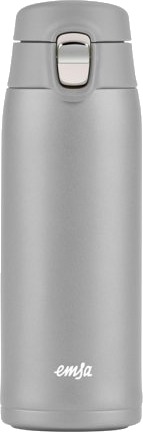 Emsa Light Mug Sølv Rustfritt Stål Polypropylen Pp 400 Ml 6,6 Cm 196 Mm