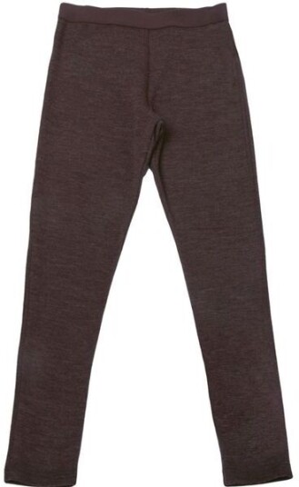 Joha Wool melange leggings i ull Drk. Brown Joha Wool melange leggings i ull Drk. Brown