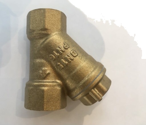 3/8" messing smussoppsamler PN16