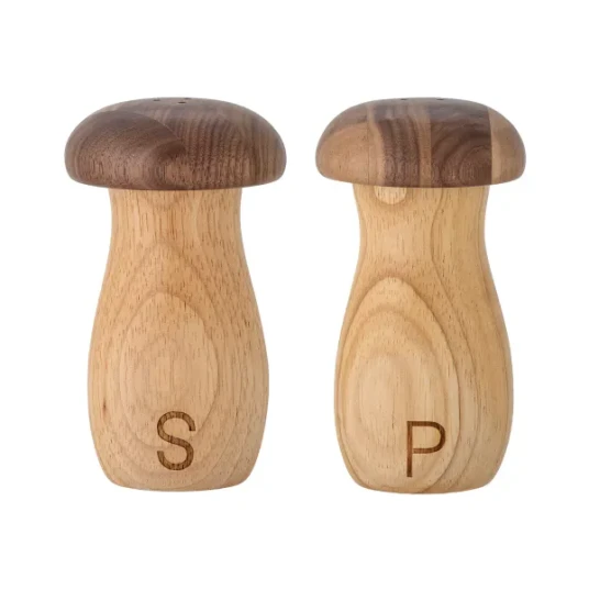Bloomingville Rahim Salt & Pepper Shaker Set - Brown - 50 ml