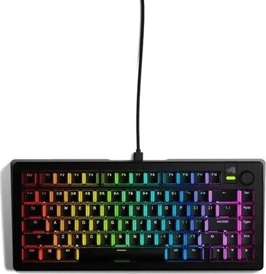 Glorious Gaming GMMK 3 Prebuilt Gamingtastatur Engelsk Svart GLO-KB-GMMK3-75-PB-FOX-W-BLK-US