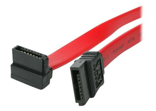 StarTech.com SATA to Right Angle SATA Serial ATA Cable - SATA cable - 61 cm StarTech.com SATA to Right Angle SATA Serial ATA Cable - SATA cable - 61 cm