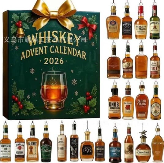 Whisky Julekalender 2026 med 24 dager nedtelling til jul