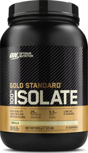 Optimum Nutrition Gold Standard 100% Isolate 930g - Chocolate Optimum Nutrition Gold Standard 100% Isolate 930g - Chocolate