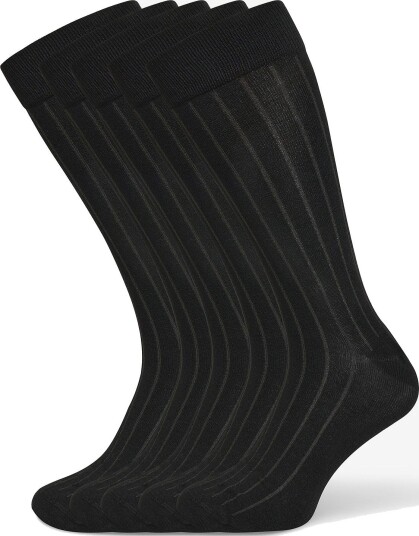 Matinique Masocks Rib 5-Pack - BLACK - One Size