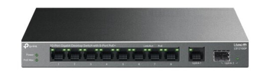 Tp-Link Litewave Ls1210gp, Uhåndtert, Gigabit Ethernet (10/100/1000), Strøm Over Ethernet (Poe)