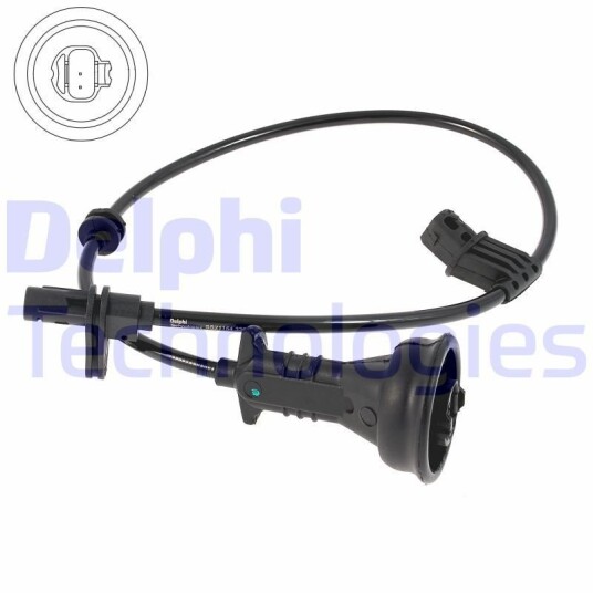 Sensor, ABS DELPHI SS21154-12B1 Sensor, ABS DELPHI SS21154-12B1