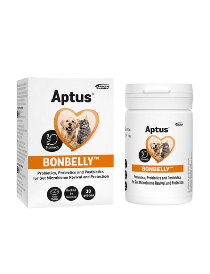 Aptus Bonbelly 30 tabletter for hund - Helse og pels