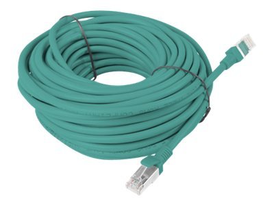 Lanberg Koblingskabel Rj-45 Hann Til Rj-45 Hann 15 M Utp Cat 5E Flertrådet Ral 6024 Grønn