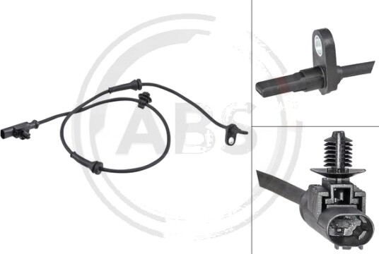 Sensor, ABS A.B.S. 31865 Sensor, ABS A.B.S. 31865