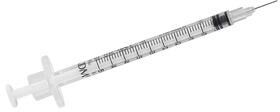 KD Ject III sprøyte m. kanyle 0,5ml 30Gx5/16" 0,3x8mm steril   100 stk.