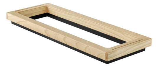 VEGA Grundbox Ardenna GN 2/4; Størrelse GN 2/4, 58x21.5x4.8 cm (LxBxH); Ask; Rektangulær