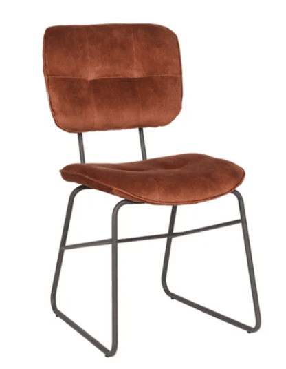 Trend Collection Dez Spisestol Rust Velour