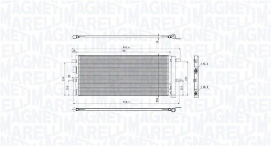 Kondensator MAGNETI MARELLI 350203103900 Kondensator MAGNETI MARELLI 350203103900