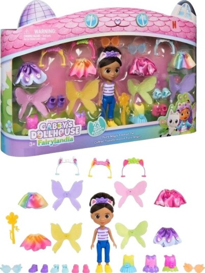 Gabbys Dukkehus Fairylandia Motesett Med Gabby-Dukke