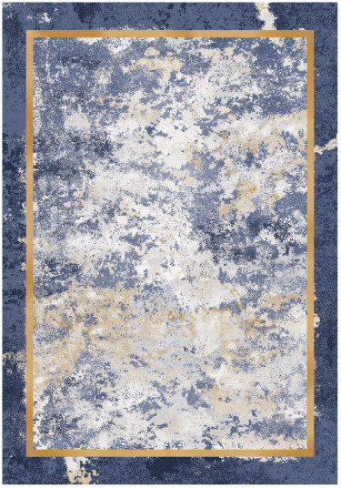 Wilton teppe Peri blå/multi Størrelse: 160 x 230 cm