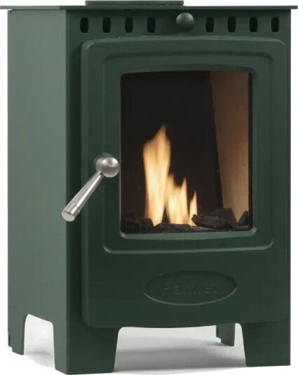 Arada Hamlet Solution 4 Pine Black Green - Frittstående biopeisovn