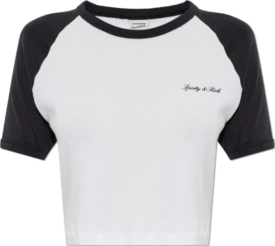 Sporty & Rich Dame Topper Hvit M,