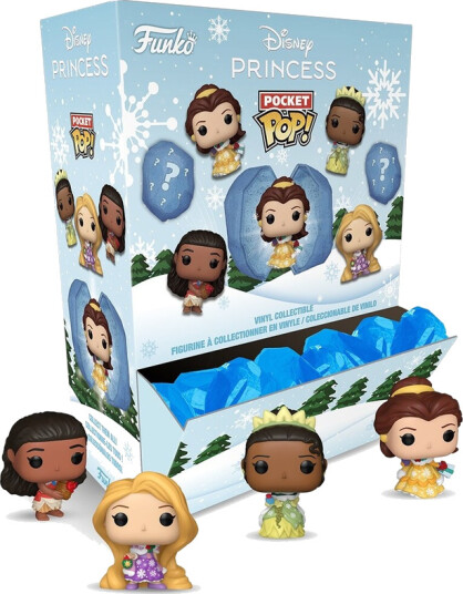 Funko Pocket POP! Ice: Disney Princess Holiday One Random Pocket POP! Per Transaction
