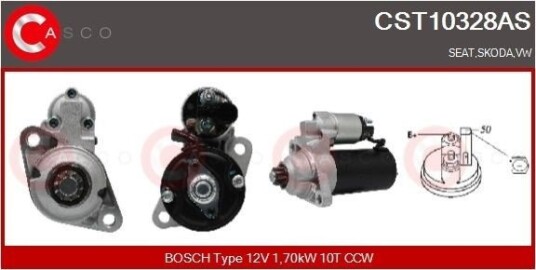 CASCO CST10328AS Starter CASCO CST10328AS Starter