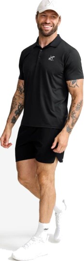 Revolutionrace Stream Polo Shirt Herre Navy 4XL Herre Overdeler T skjorter