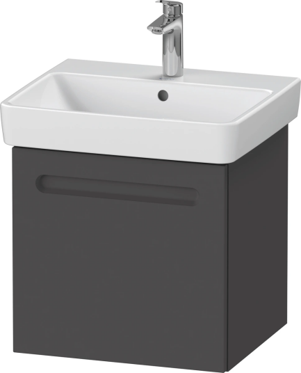 Duravit No.1 Servantskap 1 Skuff 490x426 mm Grafitt Matt