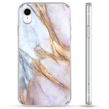 iPhone XR Hybrid-deksel Elegant Marmor