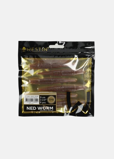 Ned Worm Motoroil Pepper 7  Jigger