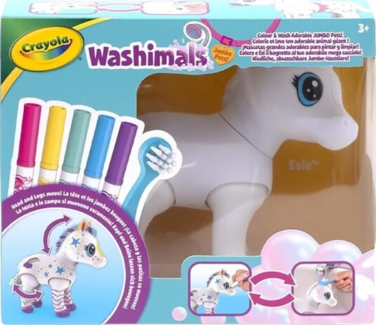 Crayola Crayola Scribble Scrubbie Jumbo Pony Evie Multi/patterned ONE SIZE