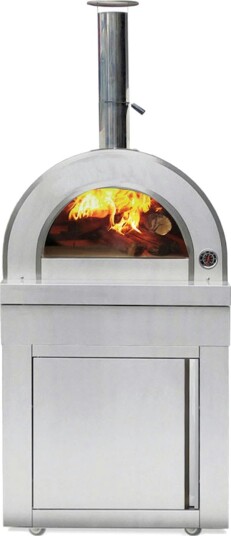 Vedfyrt Pizzaovn Myoutdoorkitchen Classic Line Stainless Modul Naples