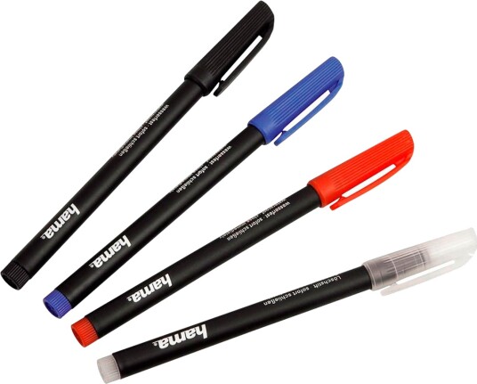Hama 51197 CD/DVD-Penner Med Viskepenn Permanent 3-Pakning