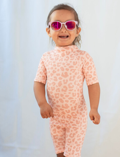 Geggamoja Uv Suit Pink Leo 01 134/140   Pink   146 152