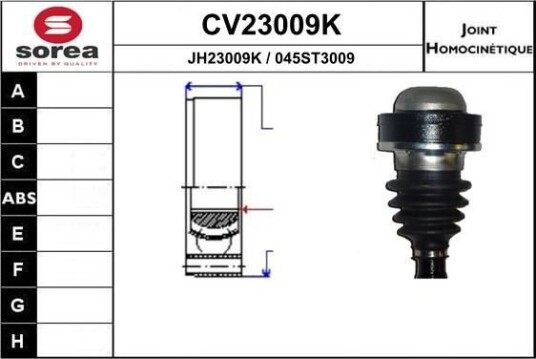 EAI CV23009K Drivledd