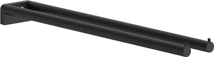 Håndkleholder Addstoris S 2-Stang, Matt Sort