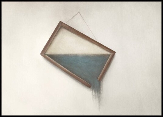 Broken Painting of Water Plakat Plakat / 30x40cm