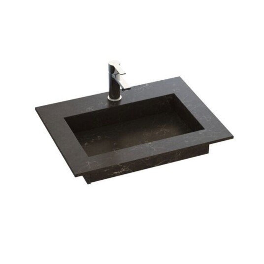Dansani Inzo Angular D45,50cm Silestone Calypso 60-79cm