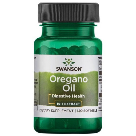 Swanson Oregano Oil Extract Oreganoolje 120 kapsler