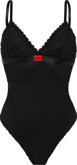 HUGO Savana Bodysuit P BLACK XS
