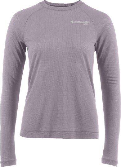 Klättermusen Women's Groa Longsleeve Tee Purple Dove L Klättermusen Women's Groa Longsleeve Tee Purple Dove L