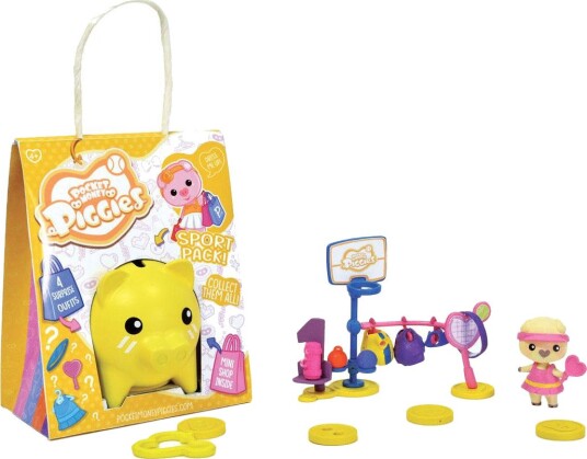 Boti Pocket Money Piggies Sport Sparebøsse og Lekesett Fra 4 år