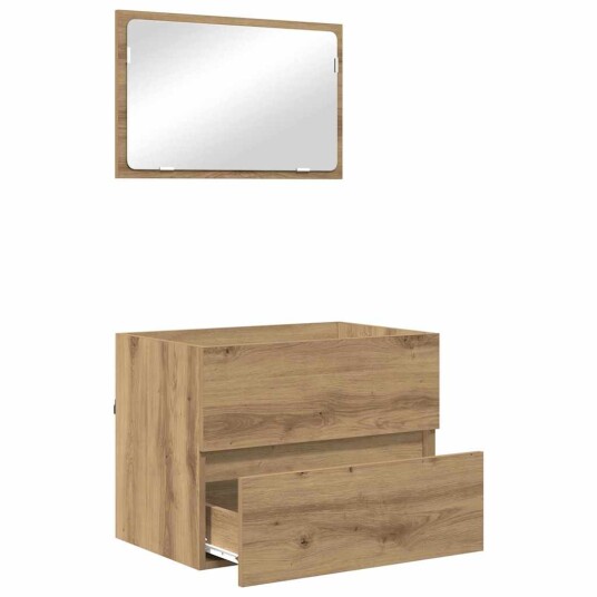 2 stykke baderomsmøbelsett artisan eik konstruert tre 2 stykke baderomsmøbelsett artisan eik konstruert tre